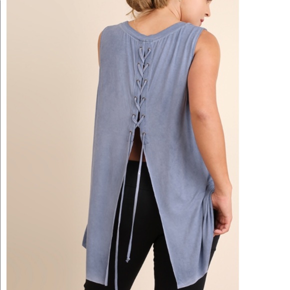 Umgee tank with laced back - Picture 1 of 2